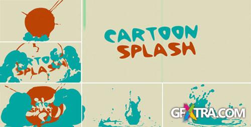 Videohive - Cartoon splash logo