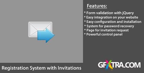 CodeCanyon - Registration System with Invitations 