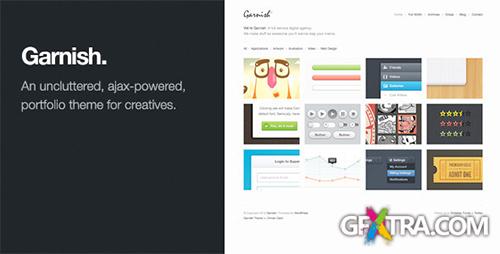 ThemeForest - Garnish v1.3.1 - Clean-Cut WordPress Portfolio Theme