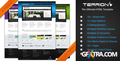 ThemeForest - Terrion - Premium HTML Theme - FULL