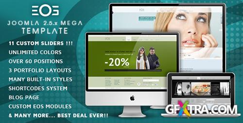 ThemeForest - EOS v2.1.1 - Template for Joomla - FULL