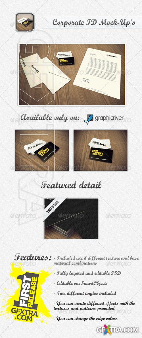 GraphicRiver - Corporate ID Mock-Up's (ReUp)