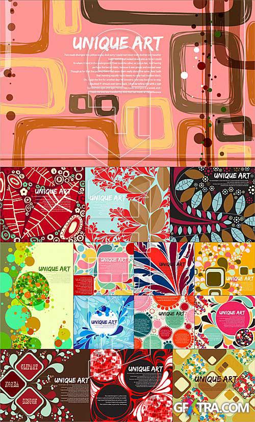 Modern art backgrounds