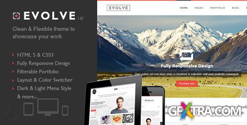 ThemeForest - Evolve - Responsive HTML Template