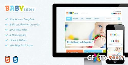 ThemeForest - Babysitter - Responsive HTML Template - RIP