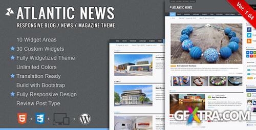 ThemeForest - Atlantic News v1.02 - Responsive WordPress Magazine Blog