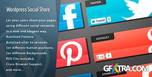 CodeCanyon - Wordpress Social Share v1.3.1