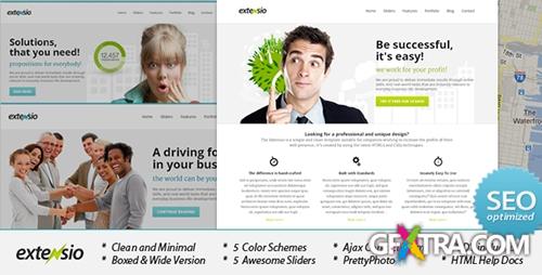 ThemeForest - Extensio v1.1.0 - Elegant and Minimal Business Template - FULL