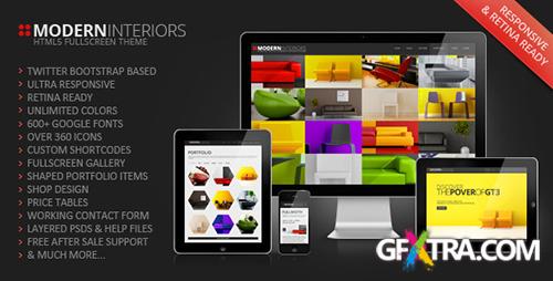 ThemeForest - Modern Interior Responsive Web Template - RIP