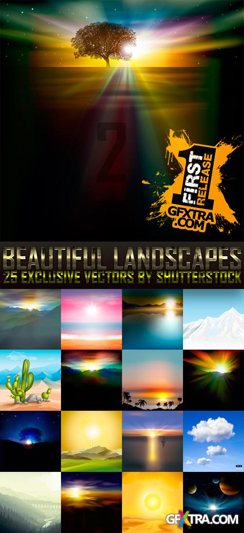 Amazing SS - Beautiful Landscapes 2, 25xEPS