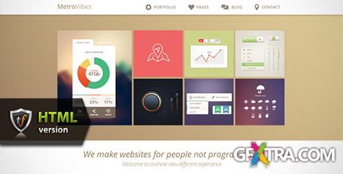 ThemeForest - Metro Vibes - Showcase HTML Theme - RIP