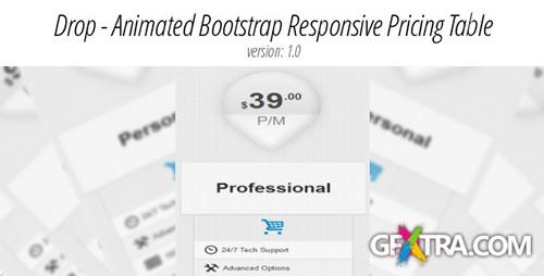 CodeCanyon - Bootstrap & Non-Bootstrap Animated Responsive Pricing Table - Pure Css - FULL