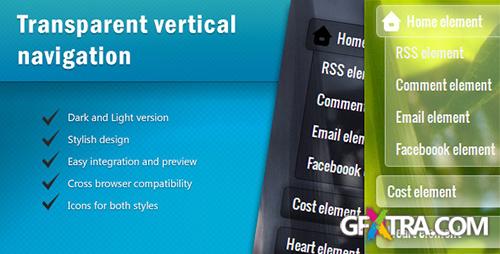 CodeCanyon - TransMenu - CSS3 Vertical Navigation