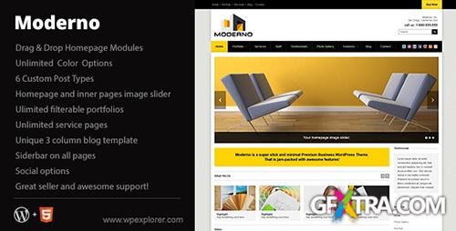 ThemeForest - Moderno v1.3 - Corporate WordPress Theme