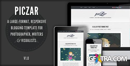 ThemeForest - Piczar WordPress Blog Theme