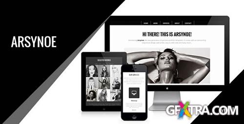 ThemeForest - Arsynoe | Professional One Page Portfolio - RIP