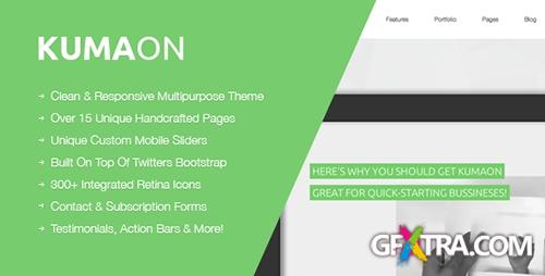 ThemeForest - KUMAON, Clean Responsive Multipurpose Theme  - RIP