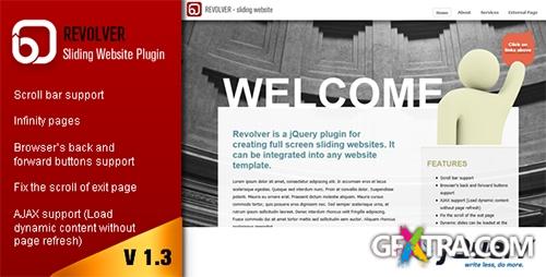 CodeCanyon - Revolver v1.3 - Sliding Website Plugin