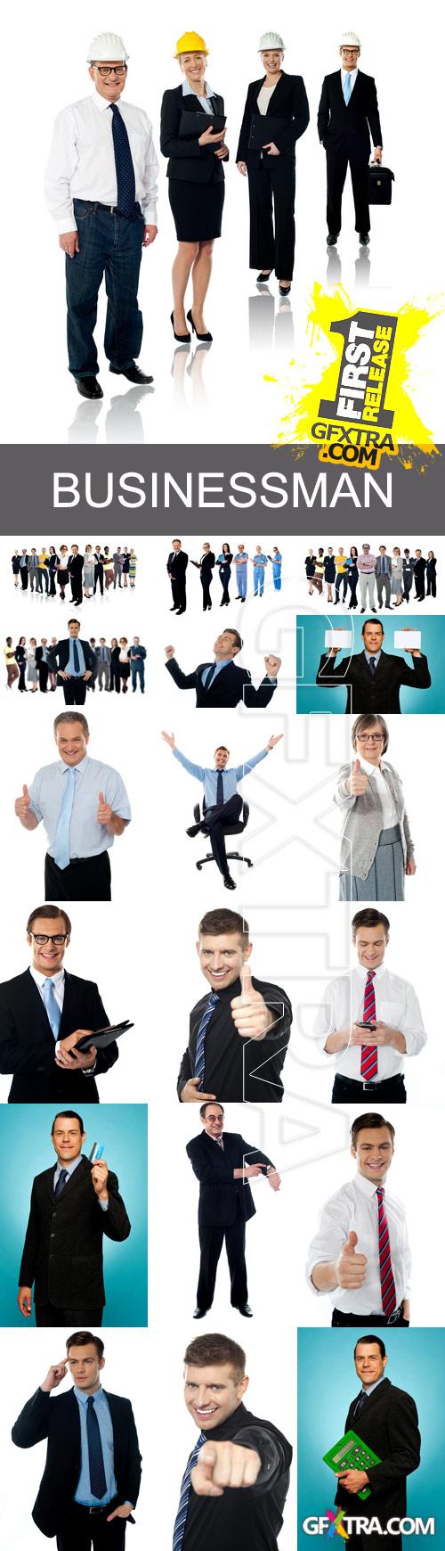 UHQ Stock Photo - Businessman, 50xJPGs