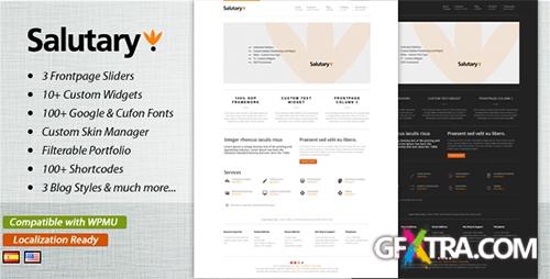 ThemeForest - Salutary v1.1 - Business & Portfolio WordPress Theme