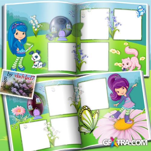 Photobook for girls - Strawberry Shortcake and other