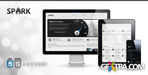 ThemeForest - Spark v3.1 - Responsive One-Page HTML5 WordPress Theme