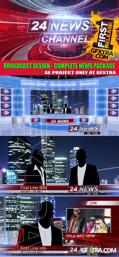 Videohive - Broadcast Design - Complete News Package