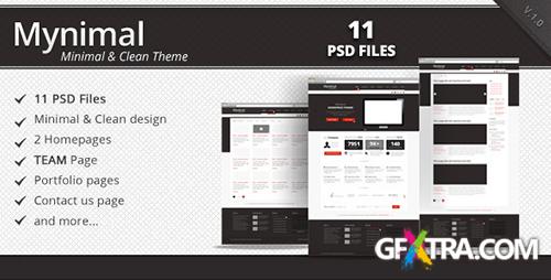 ThemeForest - Mynimal - Clean & Minimal Corporate Theme
