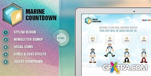 ThemeForest - Marine Countdown - Coming Soon Page - RIP