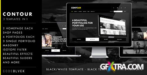 ThemeForest - Contour - 3 in 1 Multipurpose Creative Template - RIP