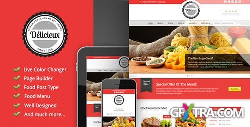 ThemeForest - Delicieux v1.0.2 - Restaurant Wordpress Theme