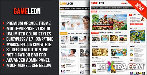 ThemeForest - Gameleon v1.7 - WordPress Arcade Theme