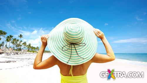 Amazing SS - Woman Wearing a Nice Summer Hat, 25xGPGs