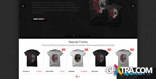 ThemeForest - T-shirts - OpenCart Theme