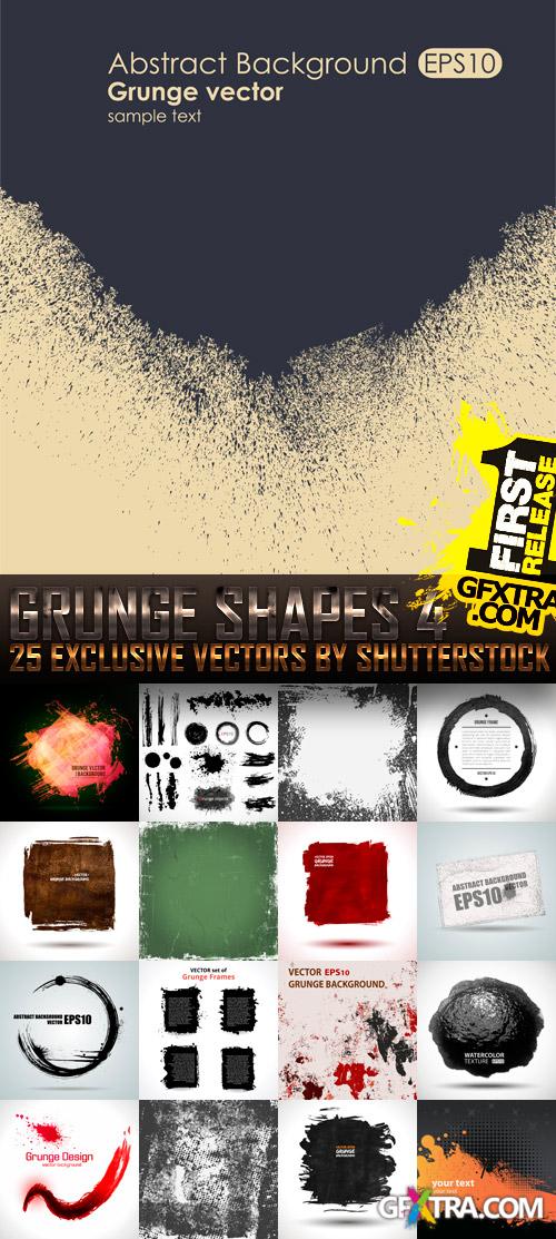 Amazing SS - Grunge Shapes 4, 25xEPS