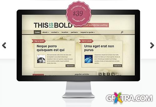 ElegantThemes - Bold v5.9 - WordPress Premium Theme