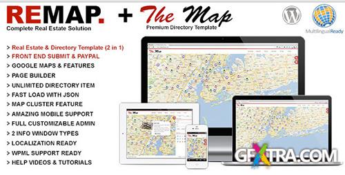 ThemeForest - REMAP v1.9 - Real Estate Premium Wordpress Template