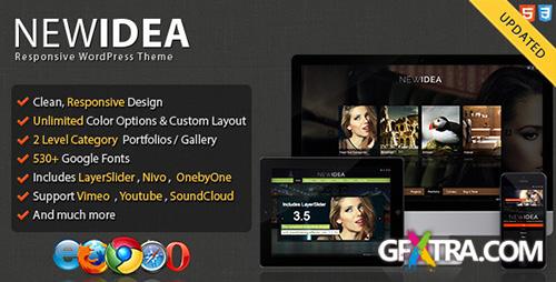 ThemeForest - New Idea v1.1.7 - Responsive Layout Wordpress Theme