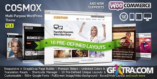 ThemeForest - COSMOX v1.4.0 - Multipurpose WordPress Theme