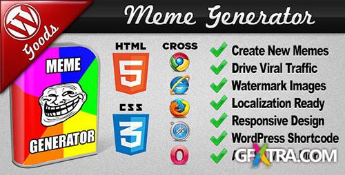 CodeCanyon - Meme Generator v1.2 - WordPress User-Generated Content