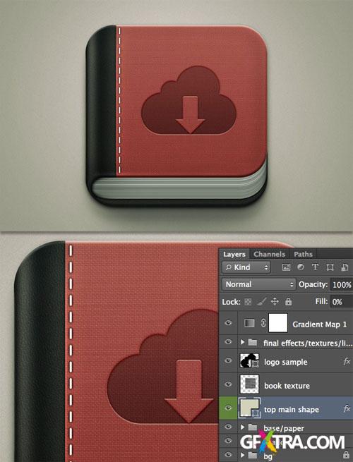 WeGraphics - Book App Icon Template