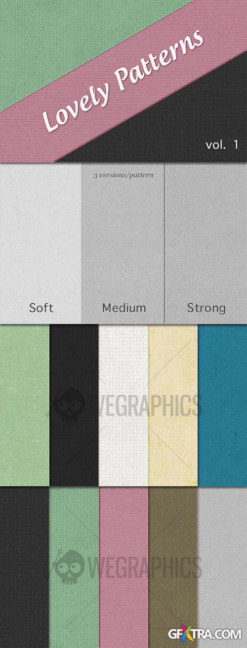 WeGraphics - Lovely Patterns Vol1 - Seamless Web Backgrounds