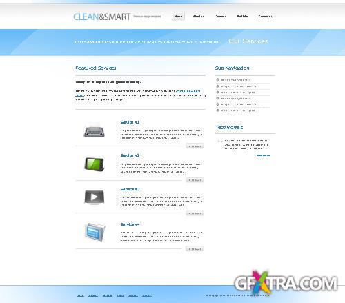 DreamTemplate - CleanSmart - XHTML Template