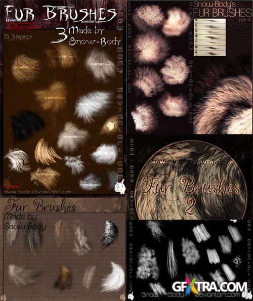 Fur Photoshop Brushes