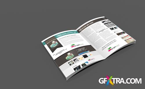 Magazine Mock-Up Template