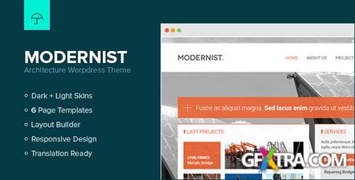 ThemeForest - Modernist v1.1 - Architecture&Engineer Wordpress Theme