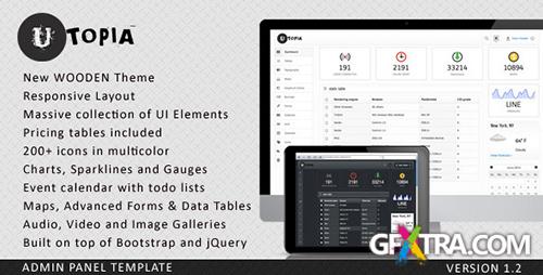 ThemeForest - Utopia Responsive Admin Template v1.2 - FULL