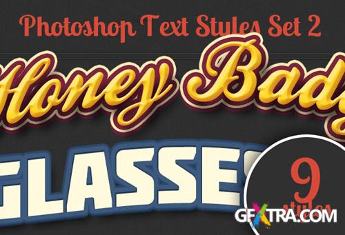 209 Premium Photoshop Text Styles for Just $16 (value $190)