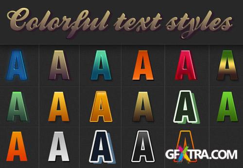 209 Premium Photoshop Text Styles for Just $16 (value $190)