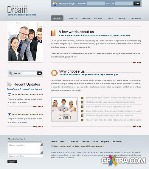 DreamTemplate - Dream Project Web Template - 6393